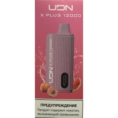 Электронная сигарета UDN X Plus 12000 Персик Арбуз