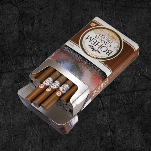 Сигариллы Бохем Деми Кавана Прессо (Bohem Demi - Cavana Presso) Сигариллы со вкусом карамельный макиато и абрикос, формата Деми